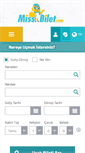 Mobile Screenshot of missbilet.com