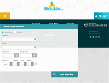 Tablet Screenshot of missbilet.com